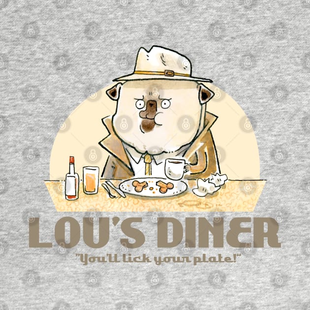 Lou's Diner by Inkpug